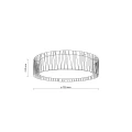 Lampa sufitowa HARMONY Biały 6xE27 11463 TK Lighting