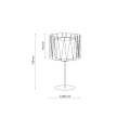 Lampka nocna HARMONY Sabia 1xE27 16198 TK Lighting