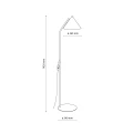 Lampa podłogowa CONO Sabia 1xE27 16211 TK Lighting