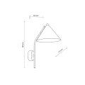 Kinkiet CONO Sabia 1xE27 11474 TK Lighting