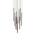 Lampa wisząca FERRO Brązowy 10xG9 11493 TK Lighting