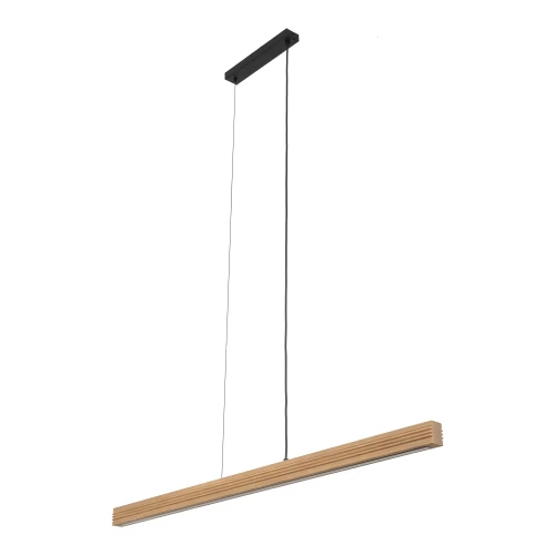 Lampa wisząca VIGA Czarny|Sosna Zintegrowany LED 11651 TK Lighting