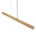 Lampa wisząca VIGA Czarny|Sosna Zintegrowany LED 11651 TK Lighting