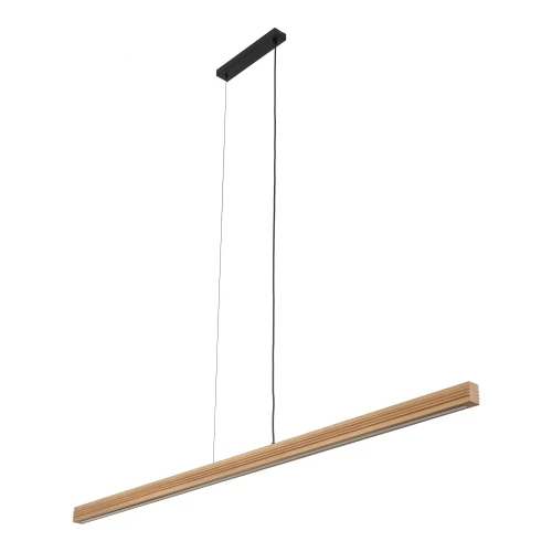 Lampa wisząca VIGA Czarny|Sosna Zintegrowany LED 11652 TK Lighting