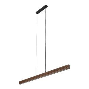 Lampa wisząca VIGA Czarny|Orzech Zintegrowany LED 11653 TK Lighting