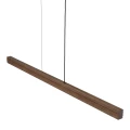 Lampa wisząca VIGA Czarny|Orzech Zintegrowany LED 11653 TK Lighting