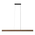 Lampa wisząca VIGA Czarny|Orzech Zintegrowany LED 11653 TK Lighting