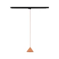 Lampa wisząca trójobwodowa TRACER Czarny|Pomarańczowy 1xE27 11682 TK Lighting
