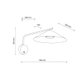 Kinkiet LUME Czerwony 1xGX53 11694 TK Lighting