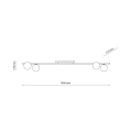 Lampa sufitowa IMELO Zielony 4xG9 11478 TK Lighting