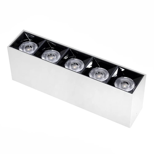 Lampa liniowa natynkowa 15w 4000K biało-czarna JDL-3T 1060 DomenoLED