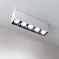 Lampa liniowa natynkowa 15w 4000K biało-czarna JDL-3T 1060 DomenoLED