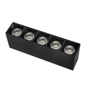 Lampa liniowa natynkowa 15w 4000K czarna JDL-3T 1062 DomenoLED