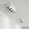 Lampa liniowa natynkowa  9w 3000K biało-czarna JDL-6T 1055 DomenoLED