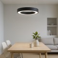 Lampa wisząca Union Czarny 40W LED 3000-4000-6000K ML1866 Milagro