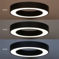 Lampa wisząca Union Czarny 40W LED 3000-4000-6000K ML1866 Milagro