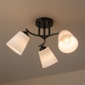 Lampa sufitowa Pafos Black 3xE27 ML2257 Milagro