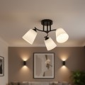 Lampa sufitowa Pafos Black 3xE27 ML2257 Milagro