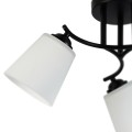 Lampa sufitowa Pafos Black 3xE27 ML2257 Milagro