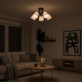 Lampa sufitowa Pafos Black 5xE27 ML2258 Milagro