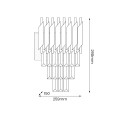 Kinkiet Cristal 2xE14 ML2412 Milagro