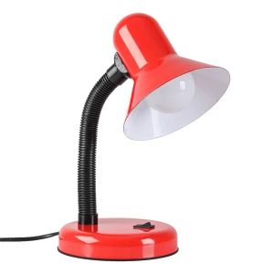 Lampka biurkowa Mentor Czerwony 1xE27 ML2571 Milagro