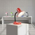 Lampka biurkowa Mentor Czerwony 1xE27 ML2571 Milagro