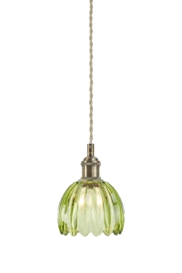 Lampa wisząca GOTA Zielony gwint 1xE14 109138 Markslojd