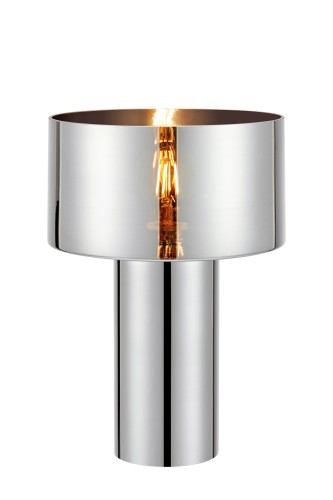Lampa stołowa CORIN Chrom gwint 1xE27 109144 Markslojd