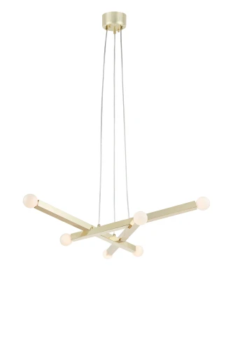 Lampa wisząca STACK Brass gwint 6xE14 109157 Markslojd