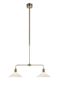 Lampa wisząca VELA Biały gwint 2xE27 109160 Markslojd