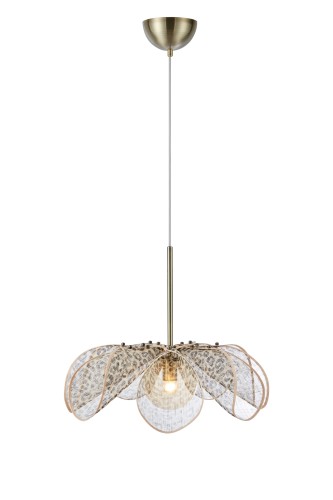 Lampa wisząca STYRKA Beżowy gwint 1xE27 109169 Markslojd