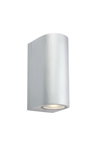 Kinkiet elewacyjny ALOR Srebrny gwint 2xLED 109112 markslojd