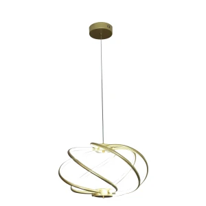 Lampa wisząca Kandor złota LED CCT LP-1425/1P GD Light Prestige