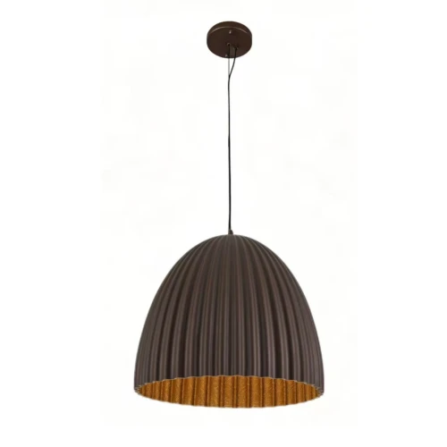 Lampa wisząca Elva 50 cm coffee LP-0809/1P CF Light Prestige