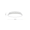 OYSTER PLAFON SUFITOWY LED 12W 18220 TK Lighting
