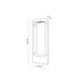 ARIUS M GRAY PODŁOGOWA IP 54 19004 TK Lighting