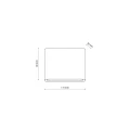 ARWENA S GRAY KINKIET IP 54 18082 TK Lighting