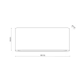ARWENA L GRAY  KINKIET IP 54 18084 TK Lighting