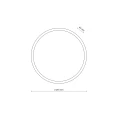 SFERIS GRAY LAMPA SUFITOWA IP 54 18088 TK Lighting