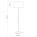 MAJA SABIA LAMPA PODŁOGOWA 1XE27 16180 TK Lighting