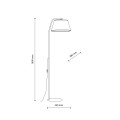 FORMO SABIA LAMPA PODŁOGOWA 1XE27 16184 TK Lighting