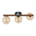 ESTERA WOOD ORZECH BURSZTYN LAMPA SUFITOWA 3XG9 11093 TK Lighting