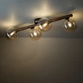 ESTERA WOOD ORZECH BURSZTYN LAMPA SUFITOWA 4XG9 11094 TK Lighting