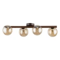 ESTERA WOOD ORZECH BURSZTYN LAMPA SUFITOWA 4XG9 11094 TK Lighting