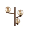 ESTERA WOOD ORZECH BURSZTYN LAMPA WISZACA 3XG9 11095 TK Lighting