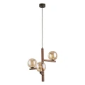 ESTERA WOOD ORZECH BURSZTYN LAMPA WISZACA 3XG9 11095 TK Lighting