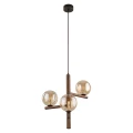 ESTERA WOOD ORZECH BURSZTYN LAMPA WISZACA 3XG9 11095 TK Lighting