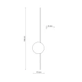 JAVA II NEW BROWN KINKIET 1 LED 11399 TK Lighting