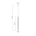 FERRO NEW BROWN 750 LAMPA WISZĄCA 1XG9 11426 TK Lighting